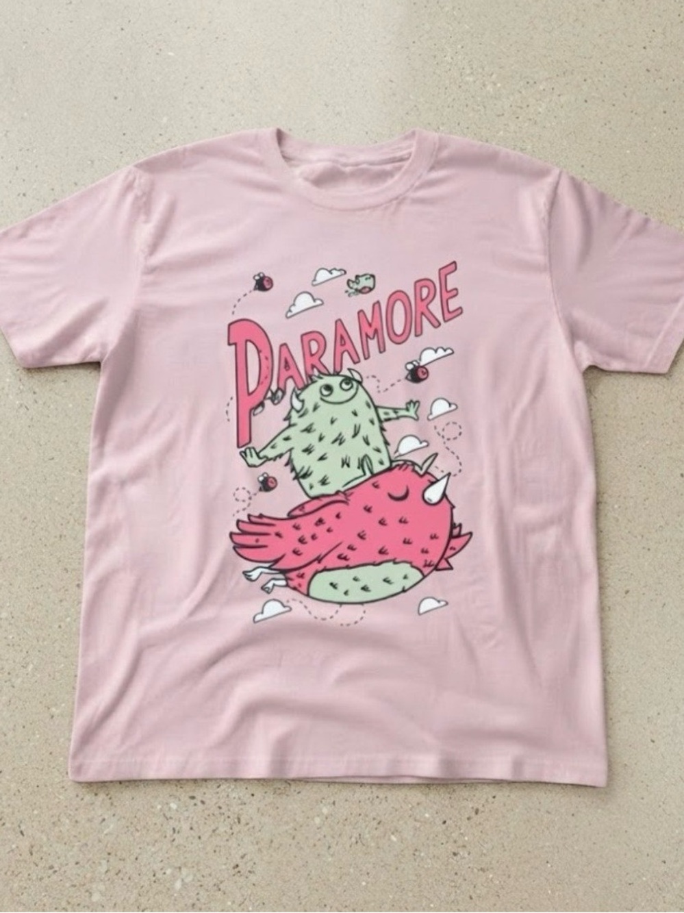 Paramore Monster and Bird Graphic Gildan T-shirt